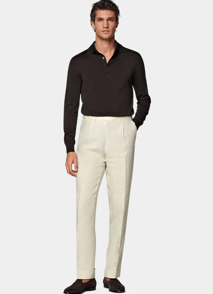 hose_sand_slim_leg_tapered_2-2.webp Discount Hose sand Slim Leg tapered Hosen