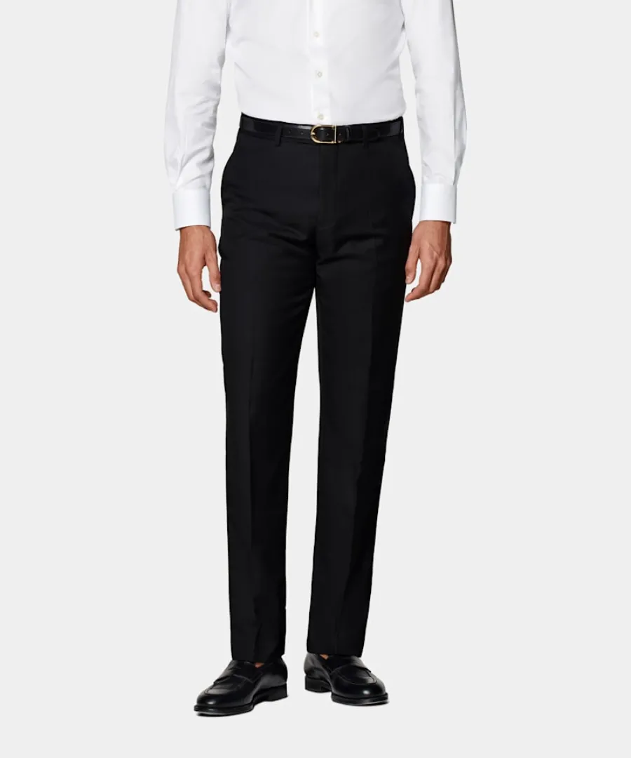 Best Sale Hose schwarz Slim Leg straight Hosen