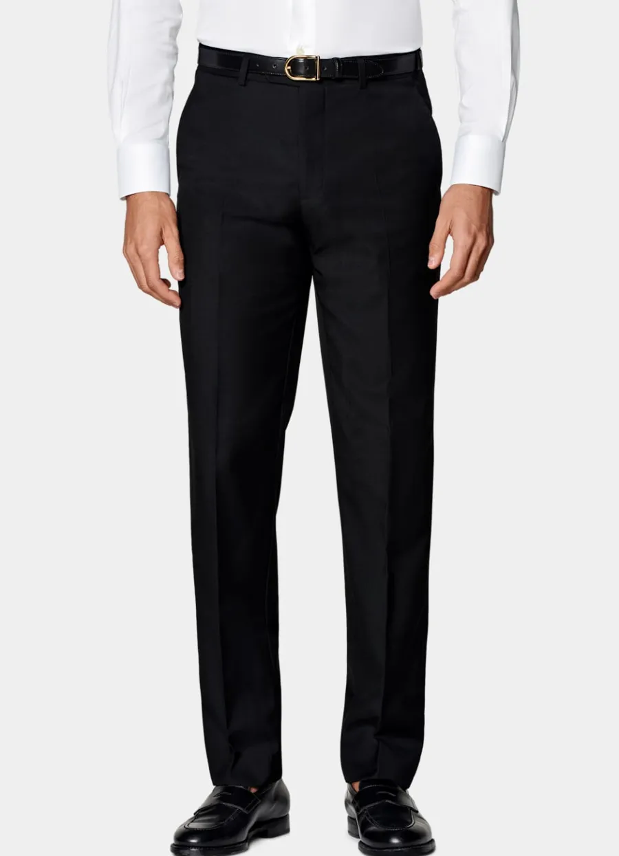 Best Sale Hose schwarz Slim Leg straight Hosen