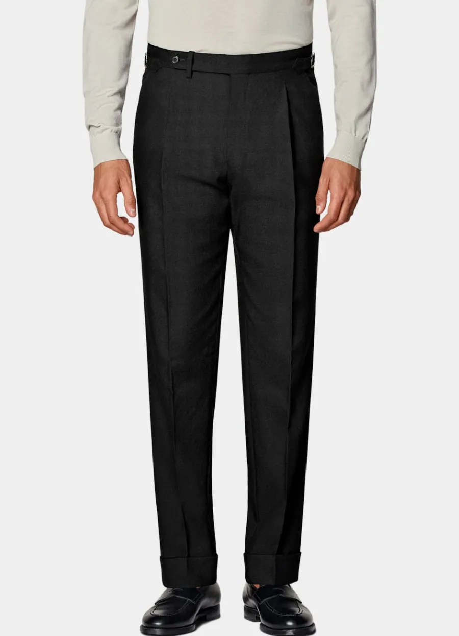 Sale Hose schwarz Slim Leg tapered Hosen