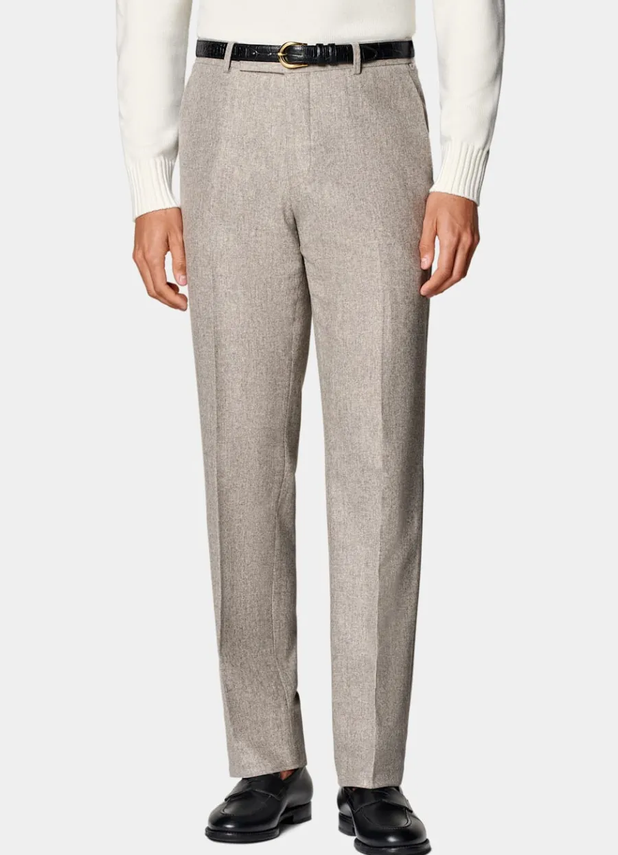 Cheap Hose taupe Straight Leg Hosen