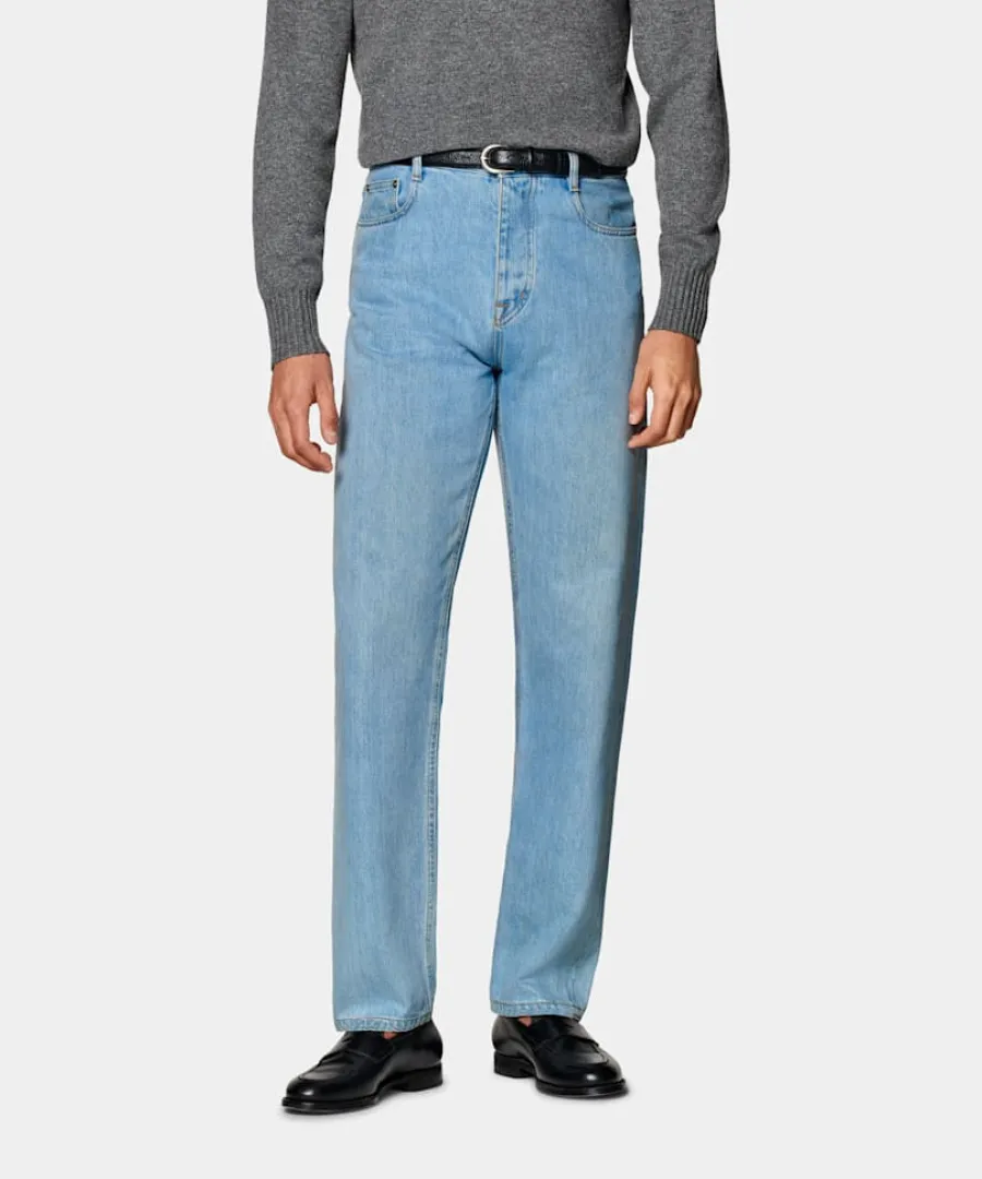 Shop Jeans hellblau Straight Leg Jeans | Hosen