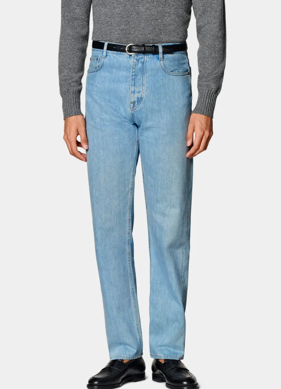 Shop Jeans hellblau Straight Leg Jeans | Hosen