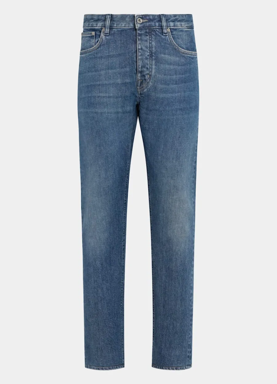 jeans_mittelblau_slim_leg_tapered_5.webp Hot Jeans mittelblau Slim Leg tapered Jeans | Hosen
