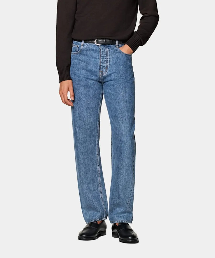 Cheap Jeans mittelblau Straight Leg Hosen | Jeans