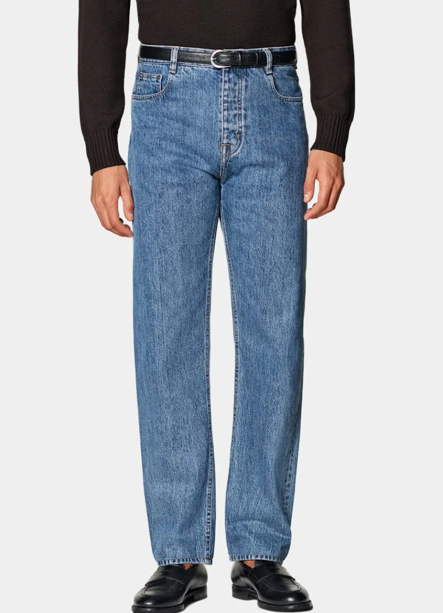 Cheap Jeans mittelblau Straight Leg Hosen | Jeans
