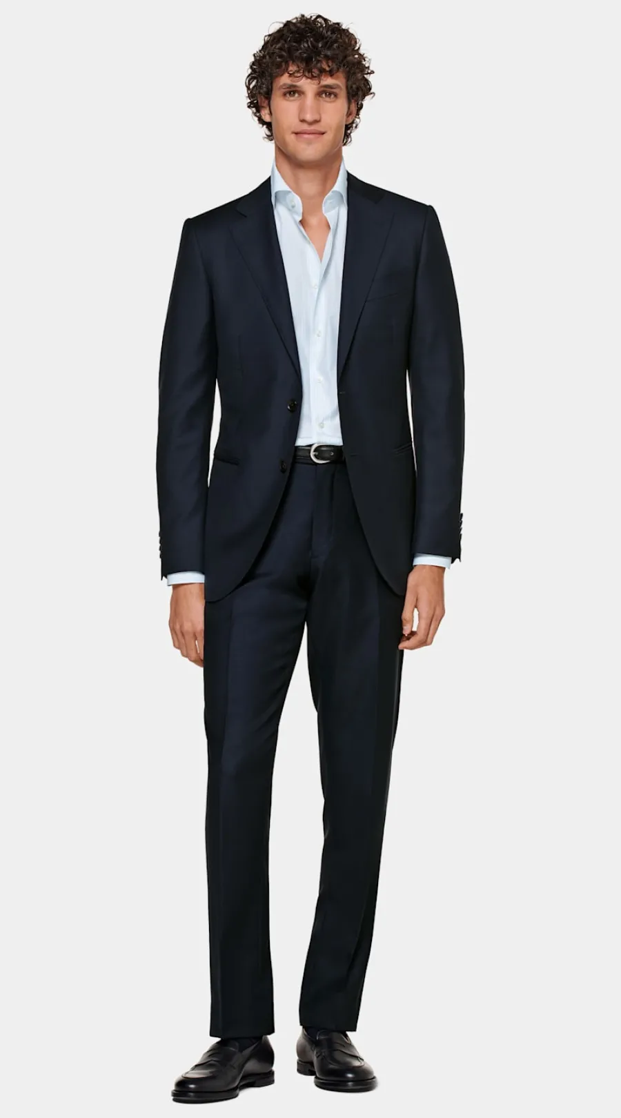 Cheap Lazio Anzug navy Tailored Fit Cocktail-Hochzeit | Hochzeitsanzüge