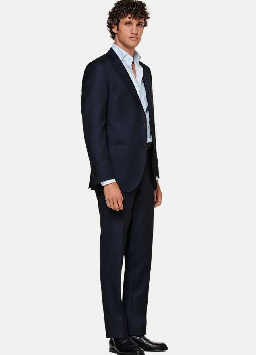 lazio_anzug_navy_tailored_fit_3-1.webp Cheap Lazio Anzug navy Tailored Fit Cocktail-Hochzeit | Hochzeitsanzüge