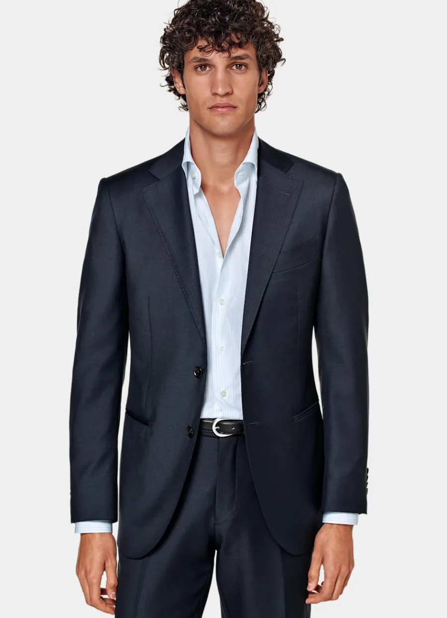 Best Sale Lazio Anzugsakko Navy Tailored Fit Anzugsakkos