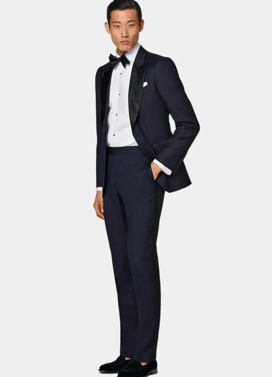 lazio_dinner_jacket_navy_tailored_fit_3.webp Cheap Lazio Dinner Jacket Tailored Fit Black Tie | Dinner Jackets