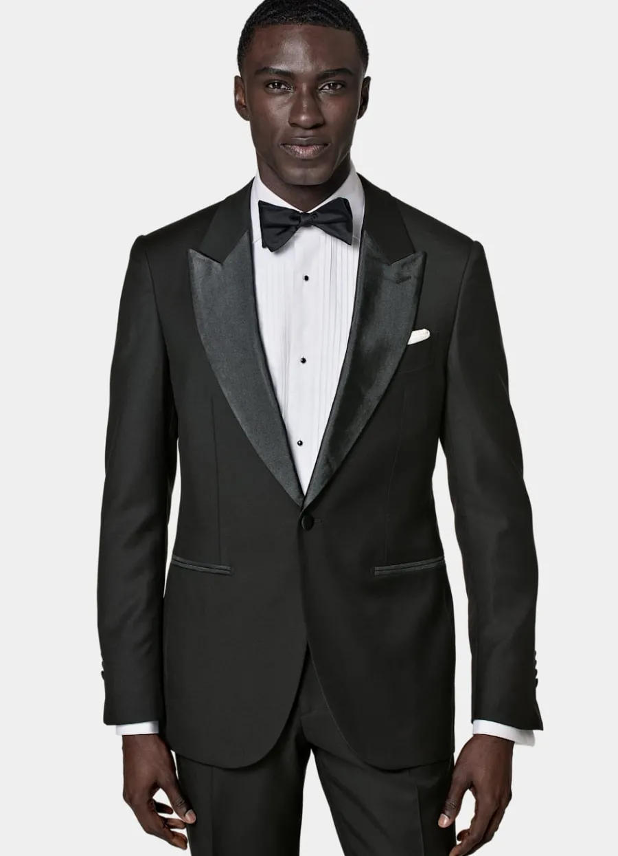 Fashion Lazio Dinner Jacket schwarz Tailored Fit Black Tie | Dinner Jackets