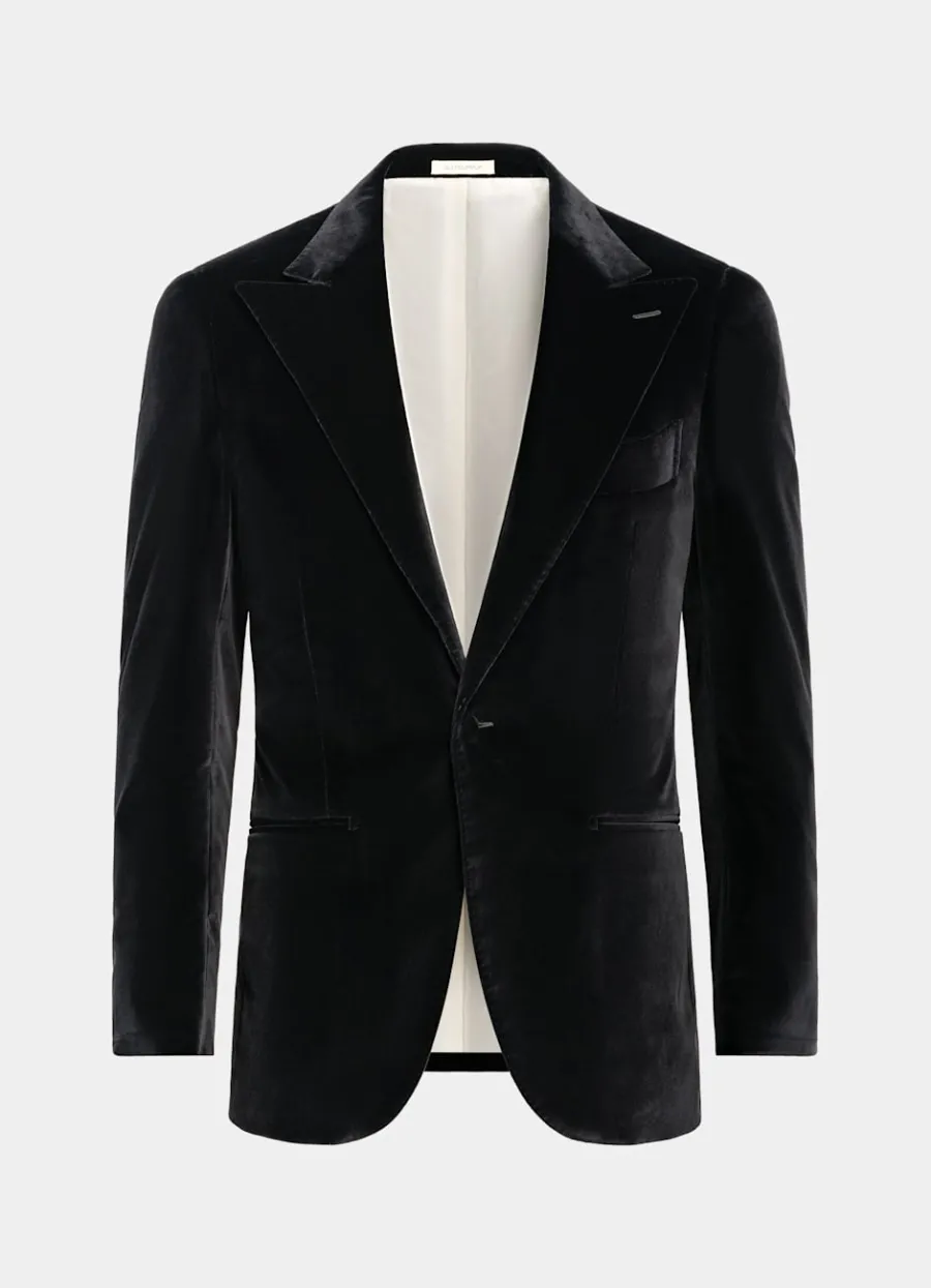 lazio_dinner_jacket_schwarz_tailored_fit_6.webp Cheap Lazio Dinner Jacket schwarz Tailored Fit Black Tie | Dinner Jackets
