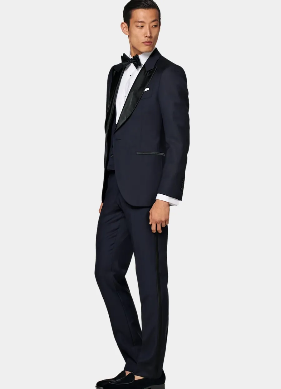 lazio_smoking_dreiteilig_navy_tailored_fit_3-1.webp Flash Sale Lazio Smoking dreiteilig navy Tailored Fit Black Tie | Smokings
