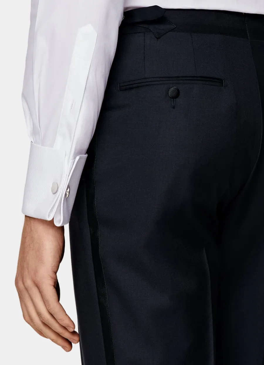 lazio_smoking_dreiteilig_navy_tailored_fit_7.webp New Lazio Smoking dreiteilig navy Tailored Fit Black Tie | Smokings