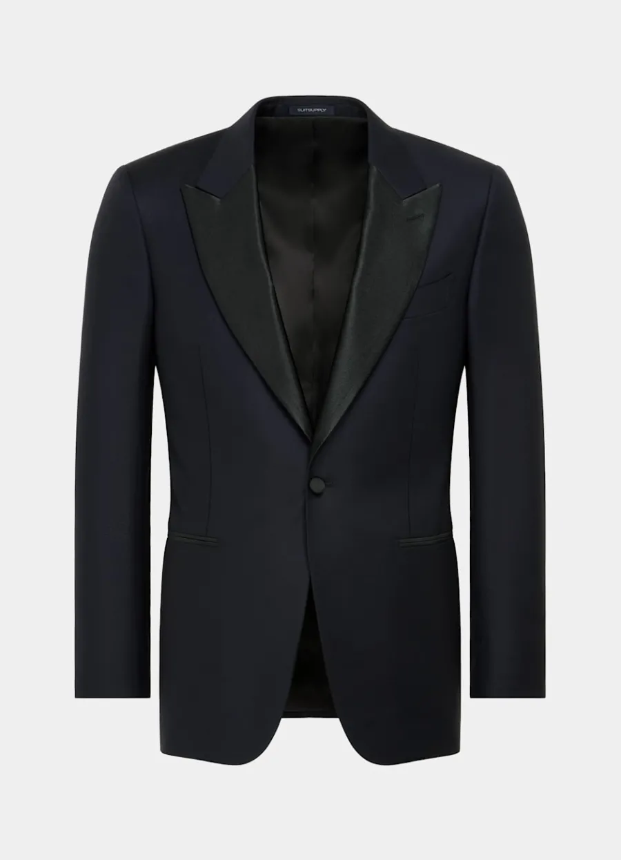 lazio_smoking_dreiteilig_navy_tailored_fit_9.webp New Lazio Smoking dreiteilig navy Tailored Fit Black Tie | Smokings