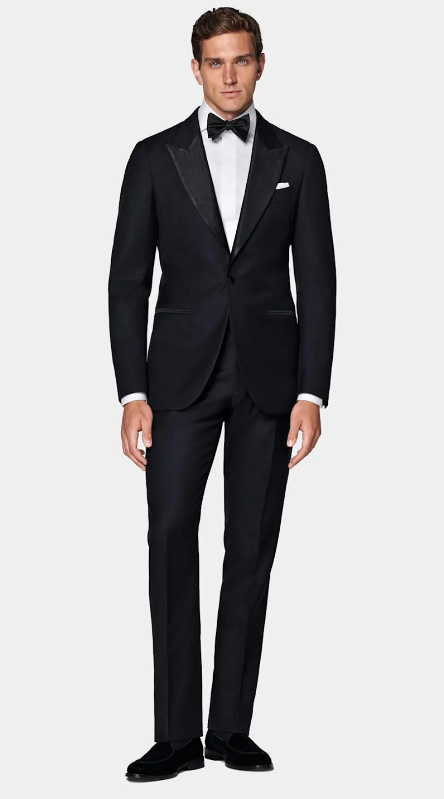 Flash Sale Lazio Smoking navy Tailored Fit Black Tie | Smokings