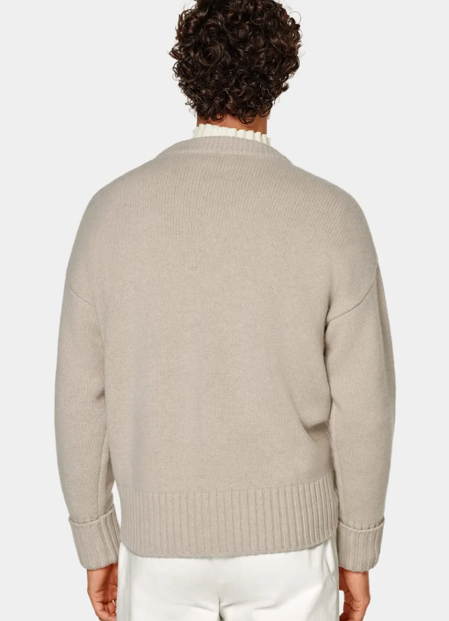 merino_cardigan_oversized_sand_4.webp Cheap Merino Cardigan oversized Cardigans