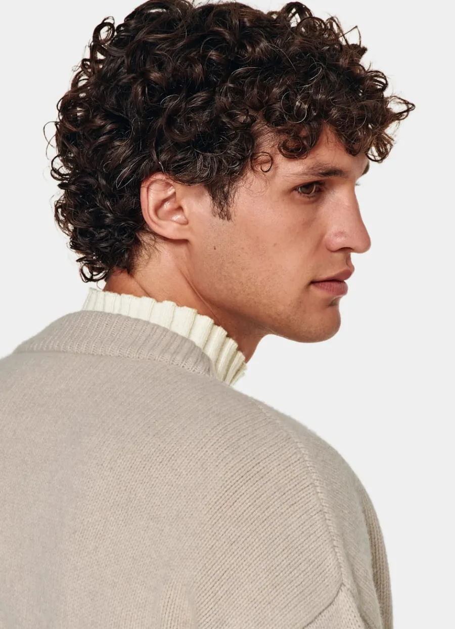 merino_cardigan_oversized_sand_5.webp Cheap Merino Cardigan oversized Cardigans