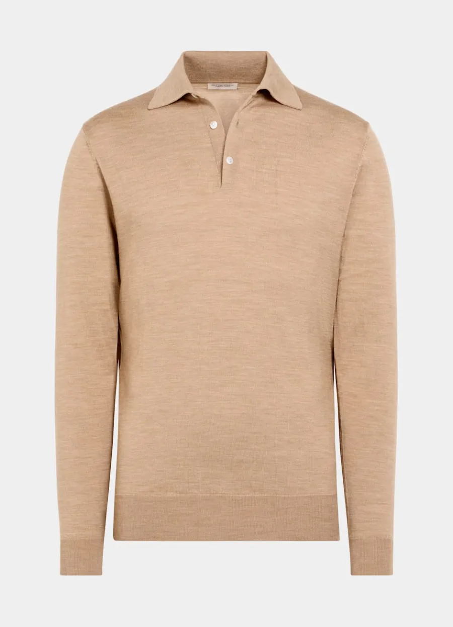 merino_poloshirt_langarm_mittelbraun_6.webp Best Merino Poloshirt Langarm mittelbraun Poloshirts | Poloshirts