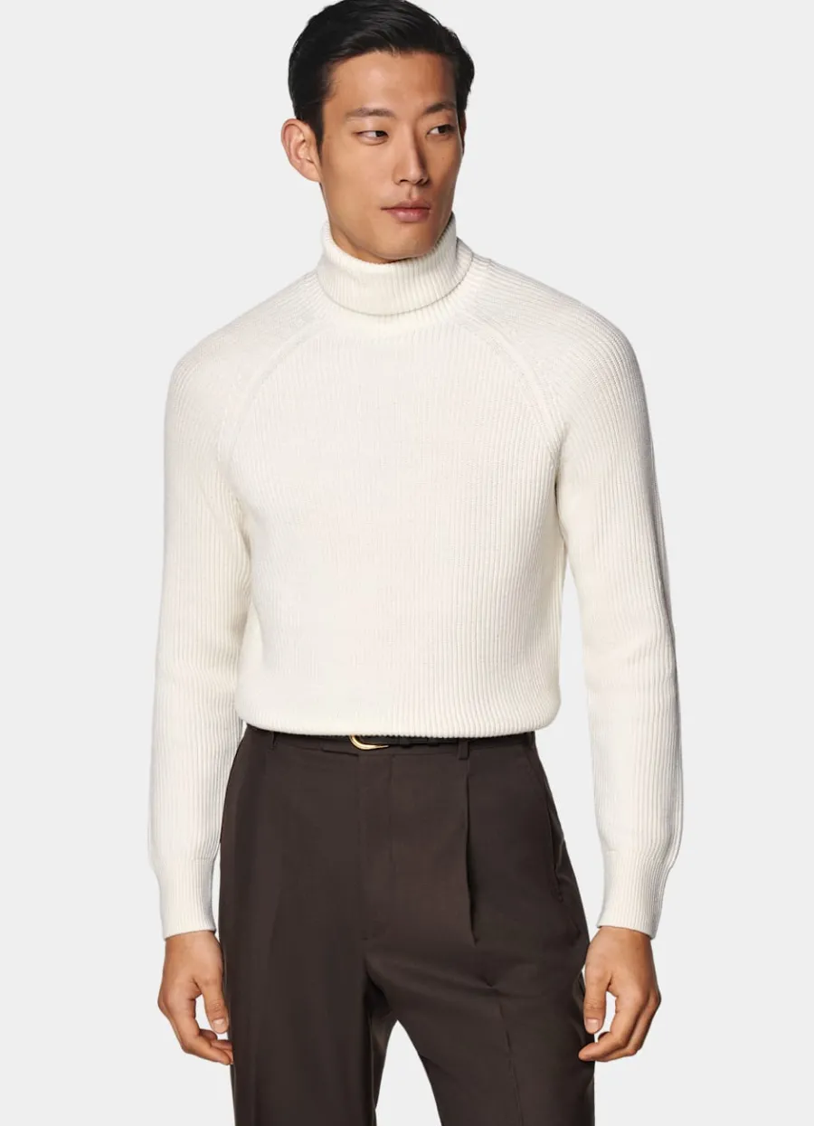 Best Merino Rollkragenpullover Rippstrick Rollkragenpullover