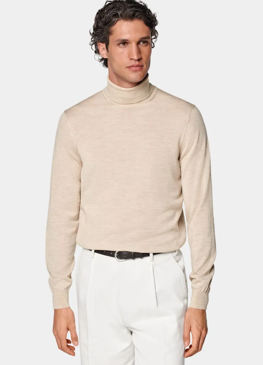Outlet Merino Rollkragenpullover Rollkragenpullover