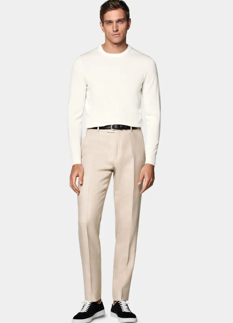 merino_rundhalspullover_offwhite_3-1.webp Fashion Merino Rundhalspullover Pullover Mit Rundhalskragen & V-Ausschnitt