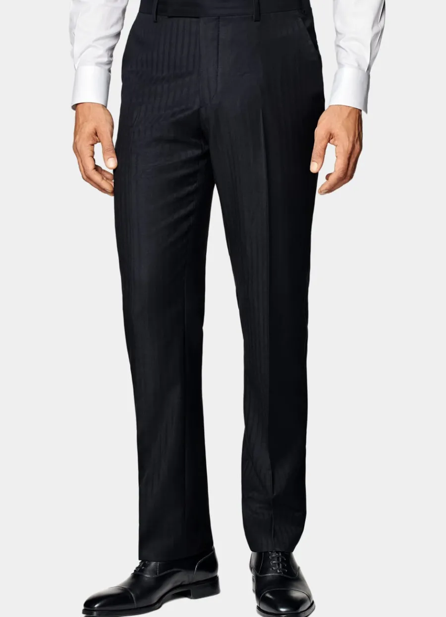 milano_anzug_navy_gestreift_tailored_fit_5.webp Discount Milano Anzug navy gestreift Tailored Fit Klassische Anzüge