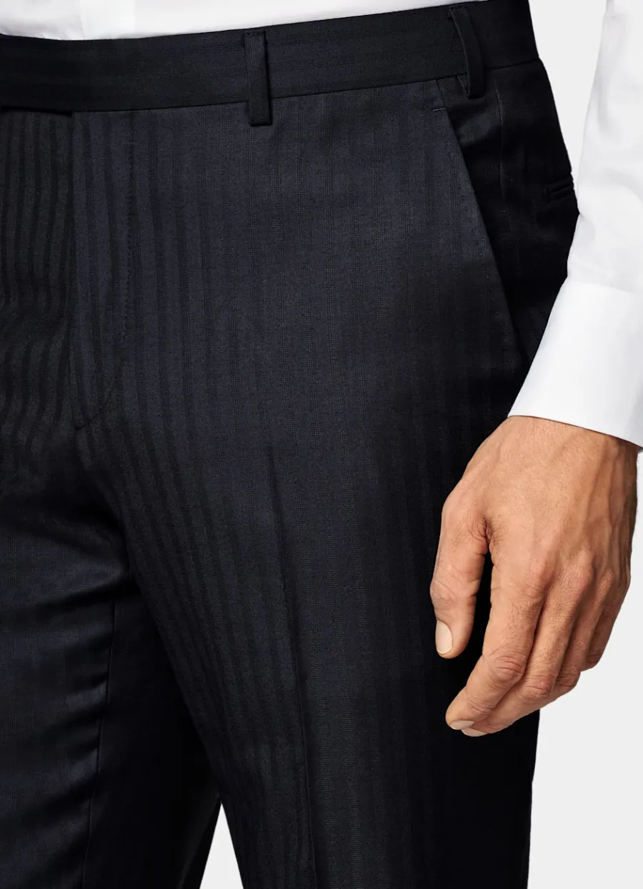 milano_anzug_navy_gestreift_tailored_fit_6.webp Discount Milano Anzug navy gestreift Tailored Fit Klassische Anzüge
