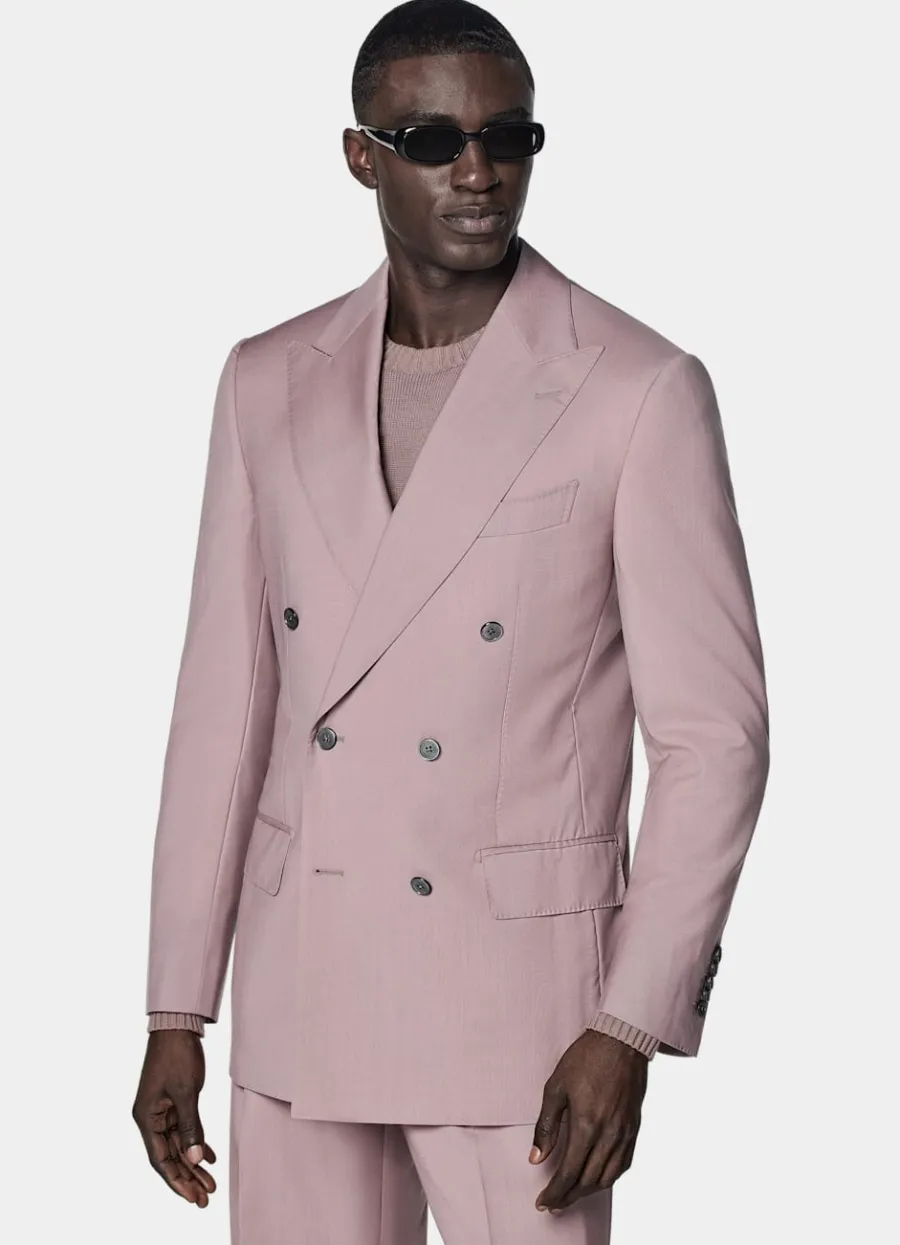 Hot Milano Anzug purpur Tailored Fit Moderne Anzüge