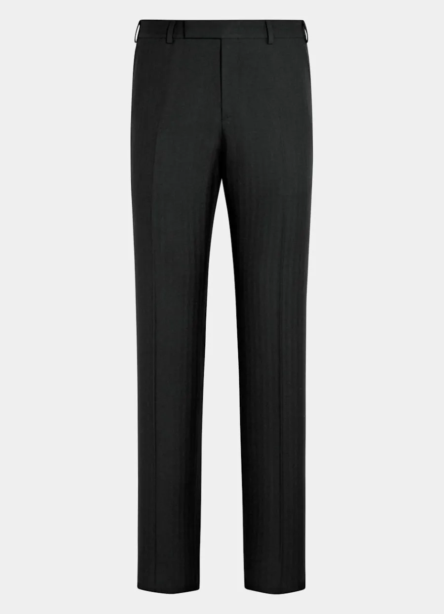 milano_anzug_schwarz_fischgrtmuster_tailored_fit_10.webp Best Milano Anzug schwarz Fischgrätmuster Tailored Fit Formelle Hochzeit | Hochzeitsanzüge