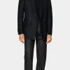 Hot Milano Sakko schwarz Tailored Fit Sakkos