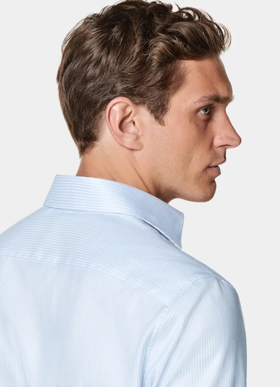 oxford_hemd_hellblau_gestreift_tailored_fit_5.webp Hot Oxford Hemd hellblau gestreift Tailored Fit Traveller Hemden | Klassische & Businesshemden