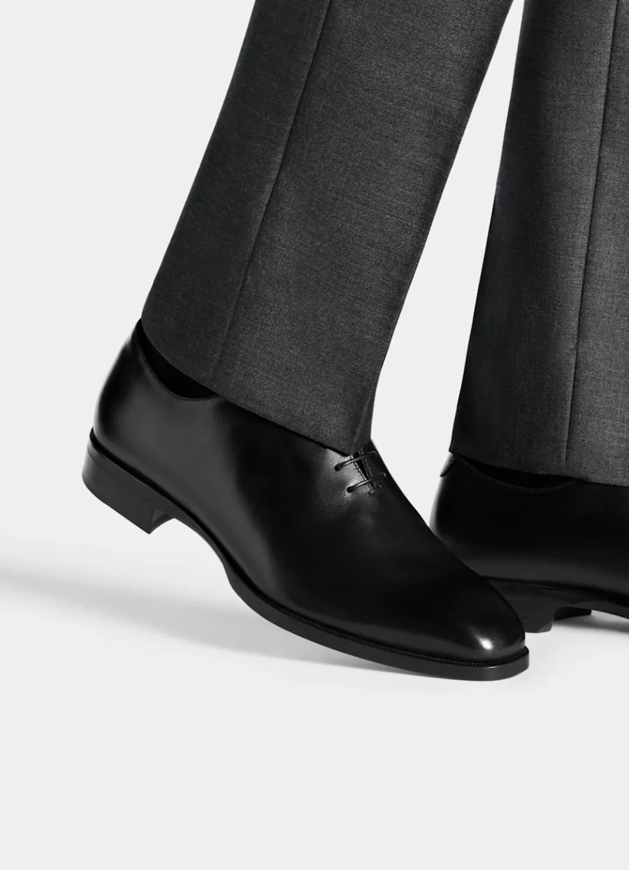 Store Oxford schwarz Schnürschuhe & Monk Schuhe