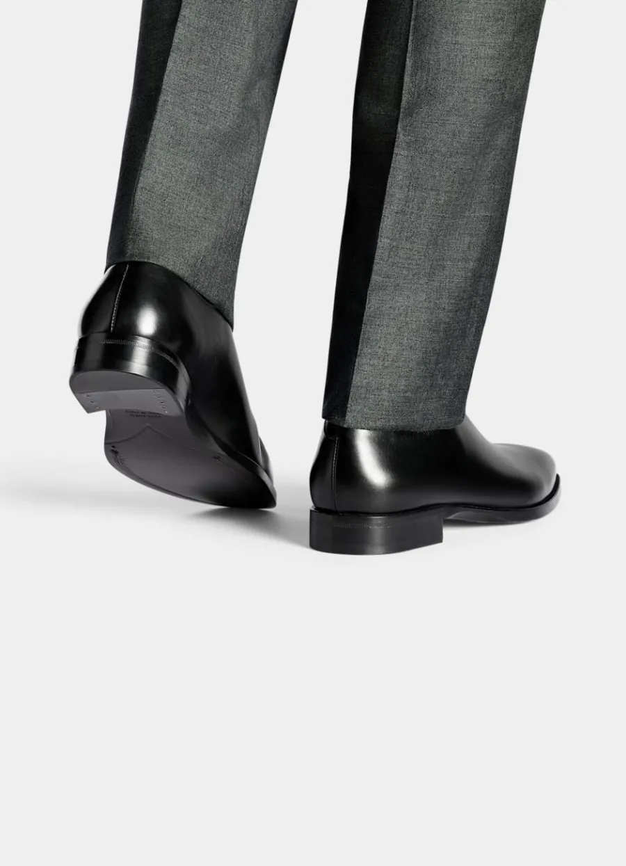 Store Oxford schwarz Schnürschuhe & Monk Schuhe