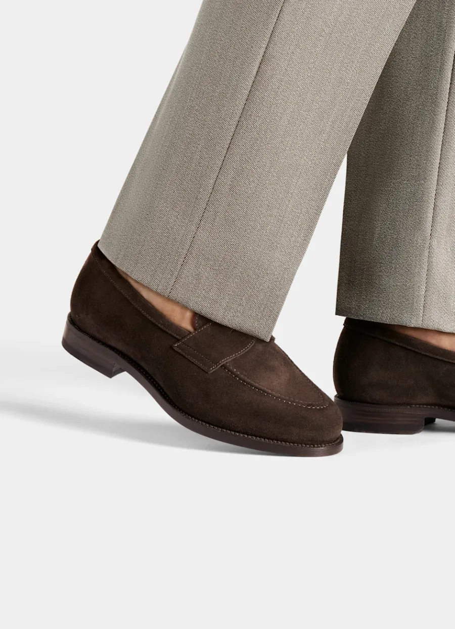 Discount Penny Loafer dunkelbraun Loafers & Slipper