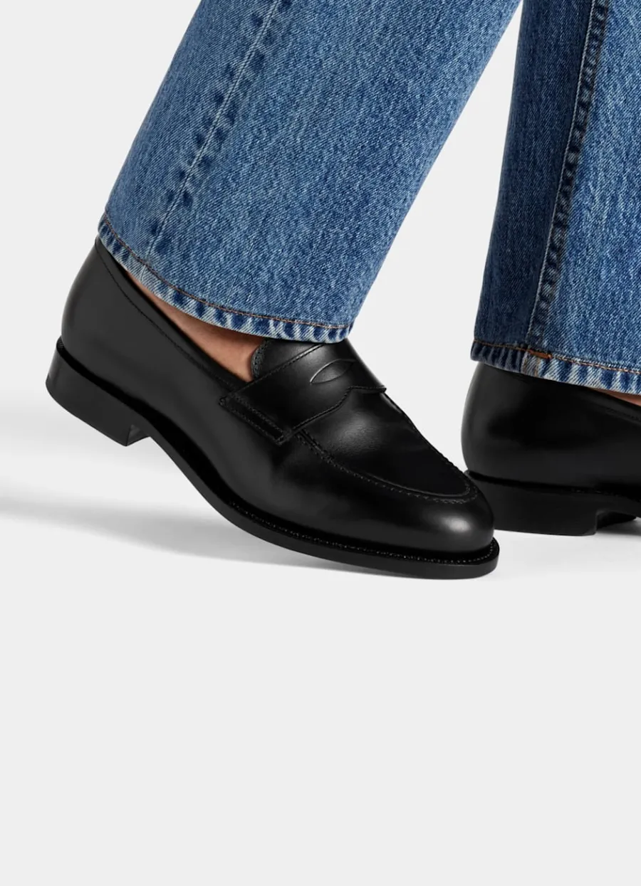 Sale Penny Loafer schwarz Loafers & Slipper