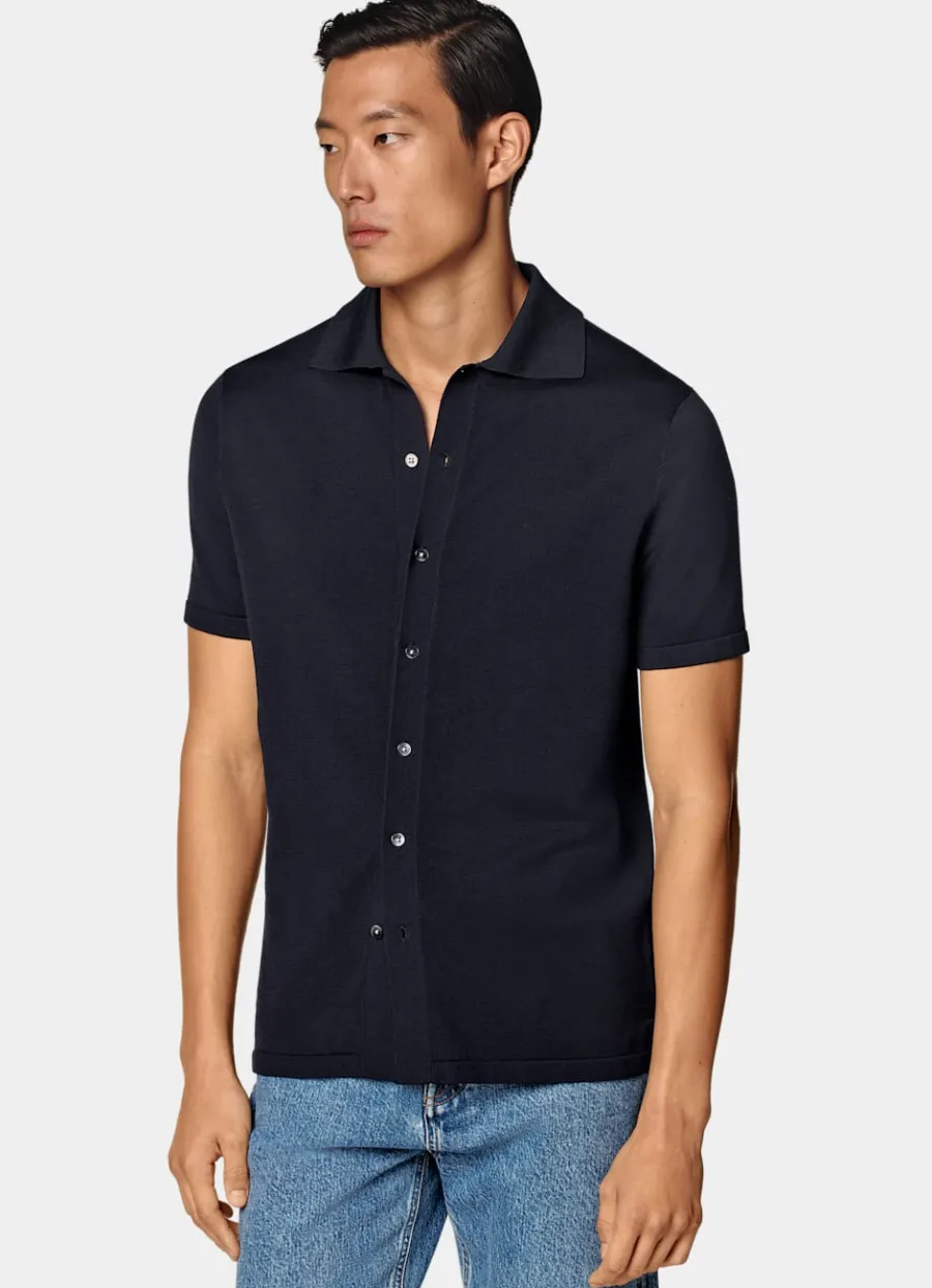 Cheap Polo-Cardigan Strickhemden | Cardigans