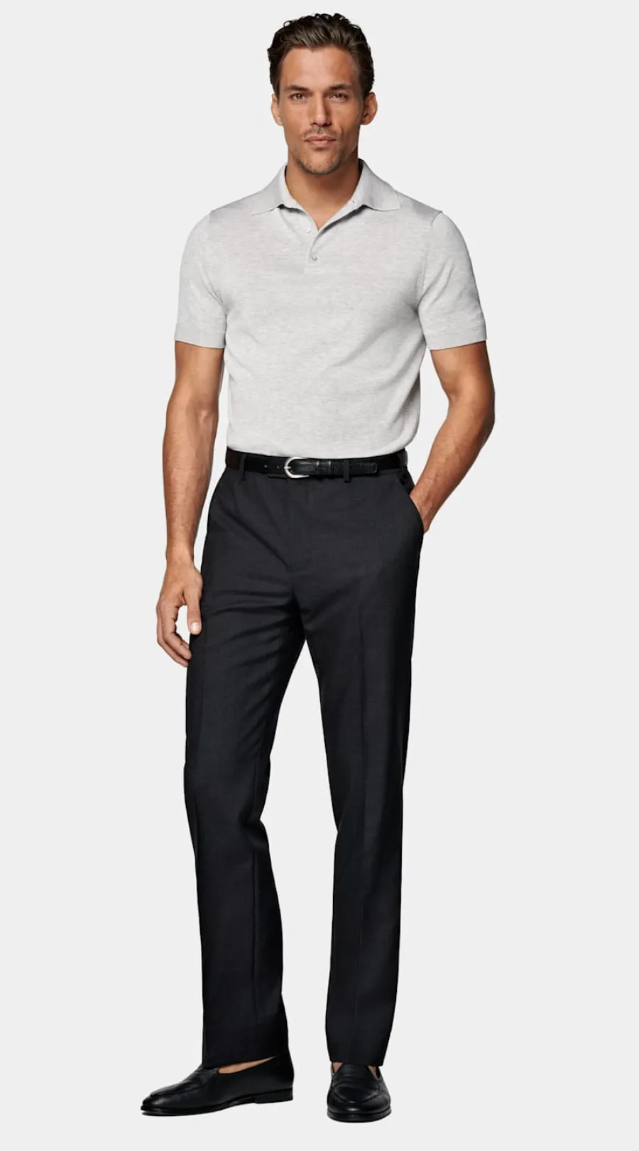 Fashion Poloshirt hellgrau Poloshirts | Poloshirts