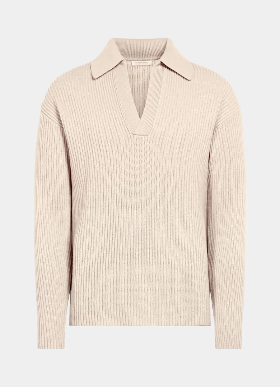 poloshirt_rippstrick_langarm_knopffrei_6.webp Discount Poloshirt Ripp-Strick Langarm knopffrei Poloshirts | Poloshirts