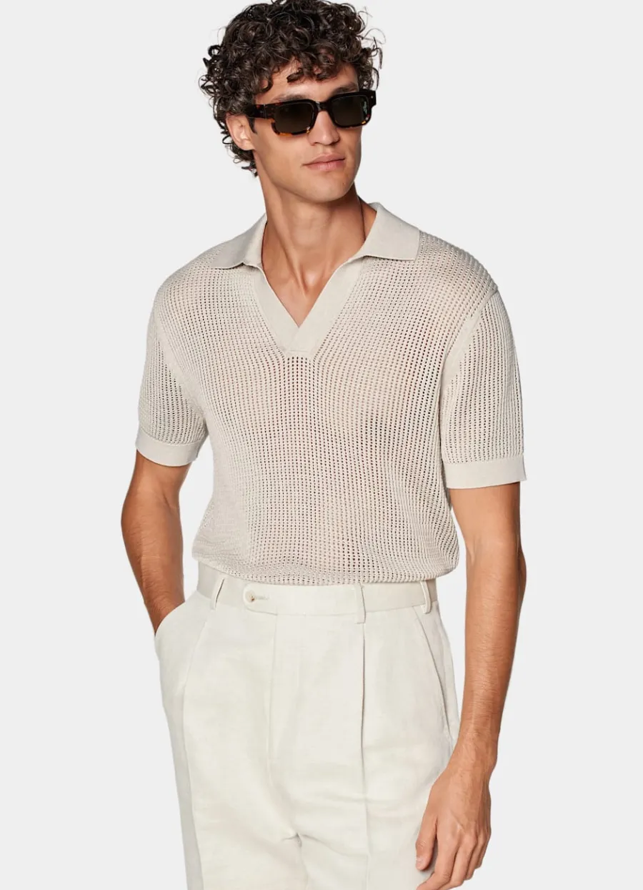 Online Poloshirt knopffrei Crochet Poloshirts | Poloshirts