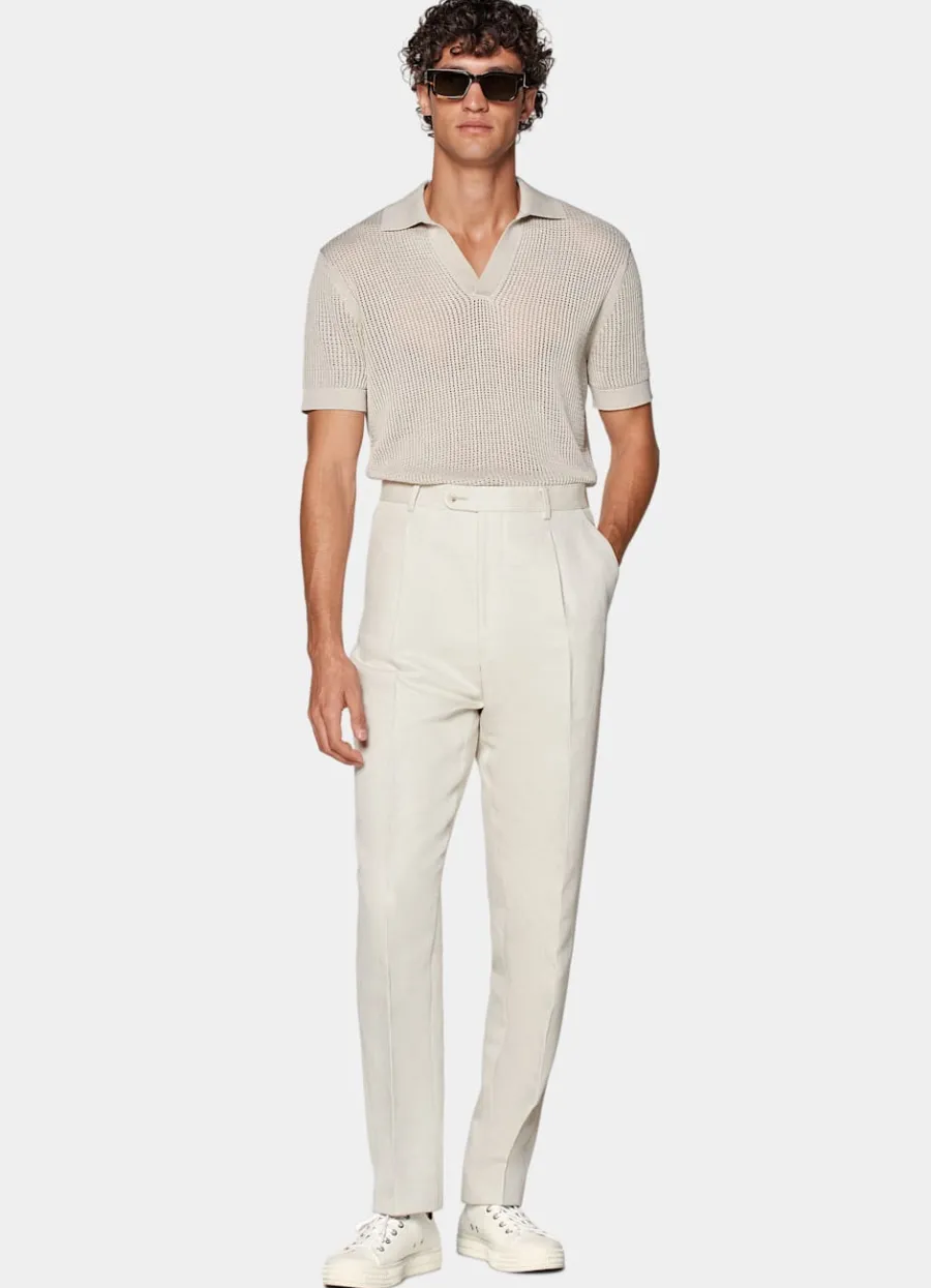 poloshirt_sand_knopffrei_crochet_3.webp Online Poloshirt knopffrei Crochet Poloshirts | Poloshirts