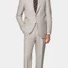 Sale Roma Anzug helltaupe Relaxed Fit Formelle Hochzeit | Hochzeitsanzüge