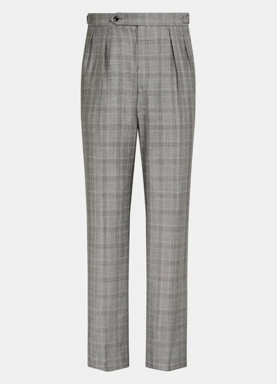 roma_anzug_mittelgrau_kariert_relaxed_fit_10.webp Online Roma Anzug mittelgrau kariert Relaxed Fit Moderne Anzüge