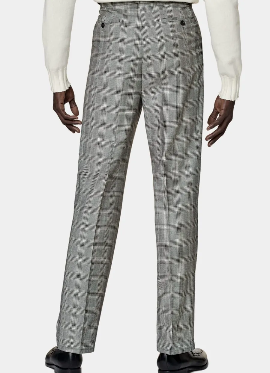 roma_anzug_mittelgrau_kariert_relaxed_fit_7.webp Online Roma Anzug mittelgrau kariert Relaxed Fit Moderne Anzüge