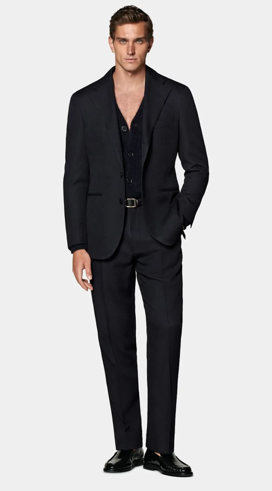 Best Sale Roma Anzug navy Relaxed Fit Moderne Anzüge