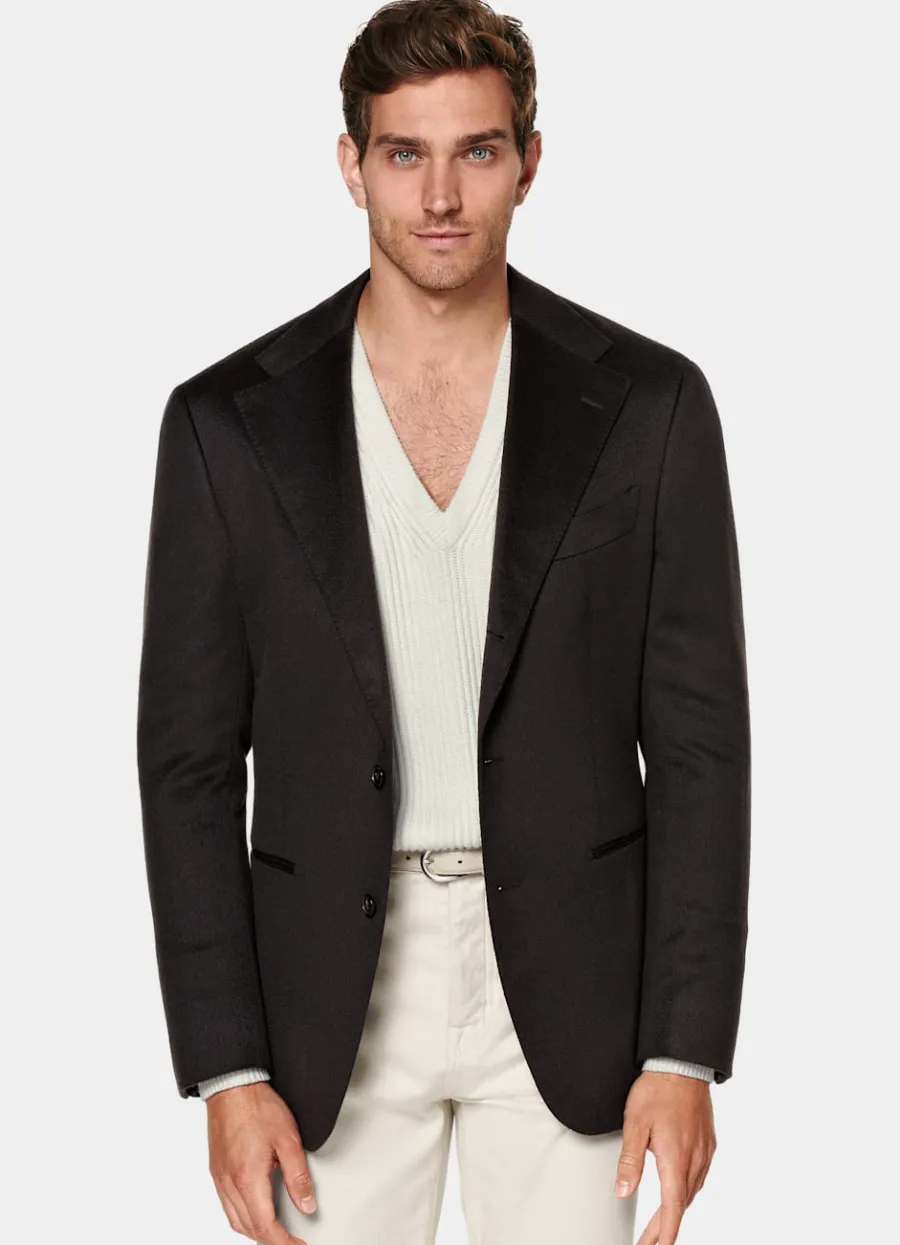Online Roma Sakko dunkelbraun Relaxed Fit Sakkos