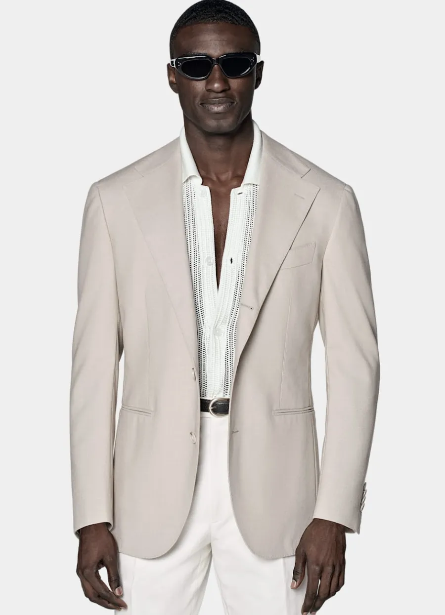 Cheap Roma Sakko helltaupe Relaxed Fit Casual Chic Hochzeit | Sakkos
