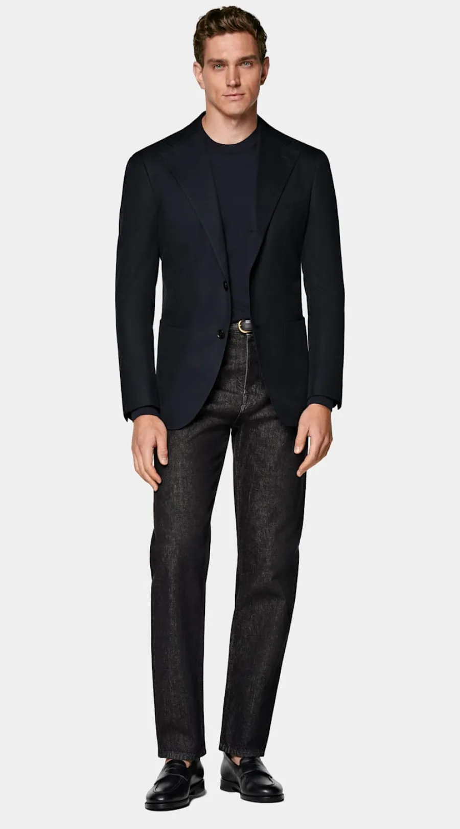 Hot Roma Sakko navy Relaxed Fit Sakkos