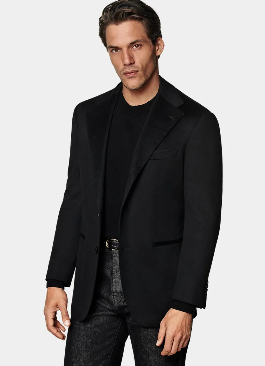 Discount Roma Sakko schwarz Relaxed Fit Sakkos
