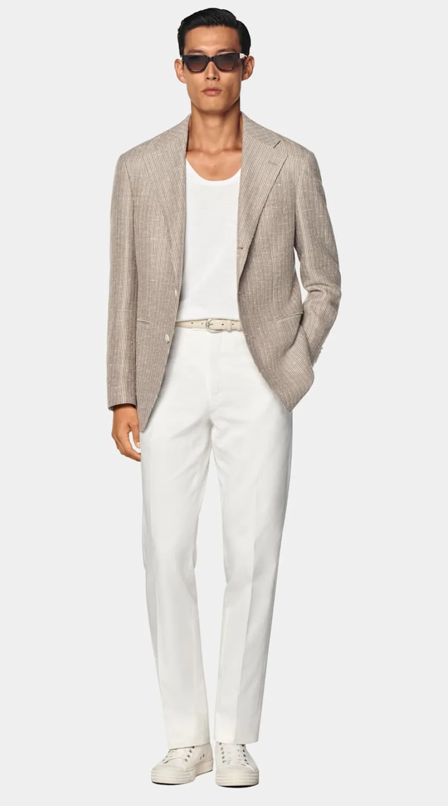 Shop Roma Sakko taupe Relaxed Fit Sakkos